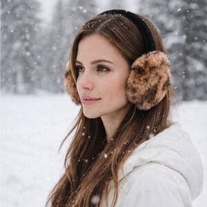 Bundle- 2 pairs ASOS fuzzy ear muffs
